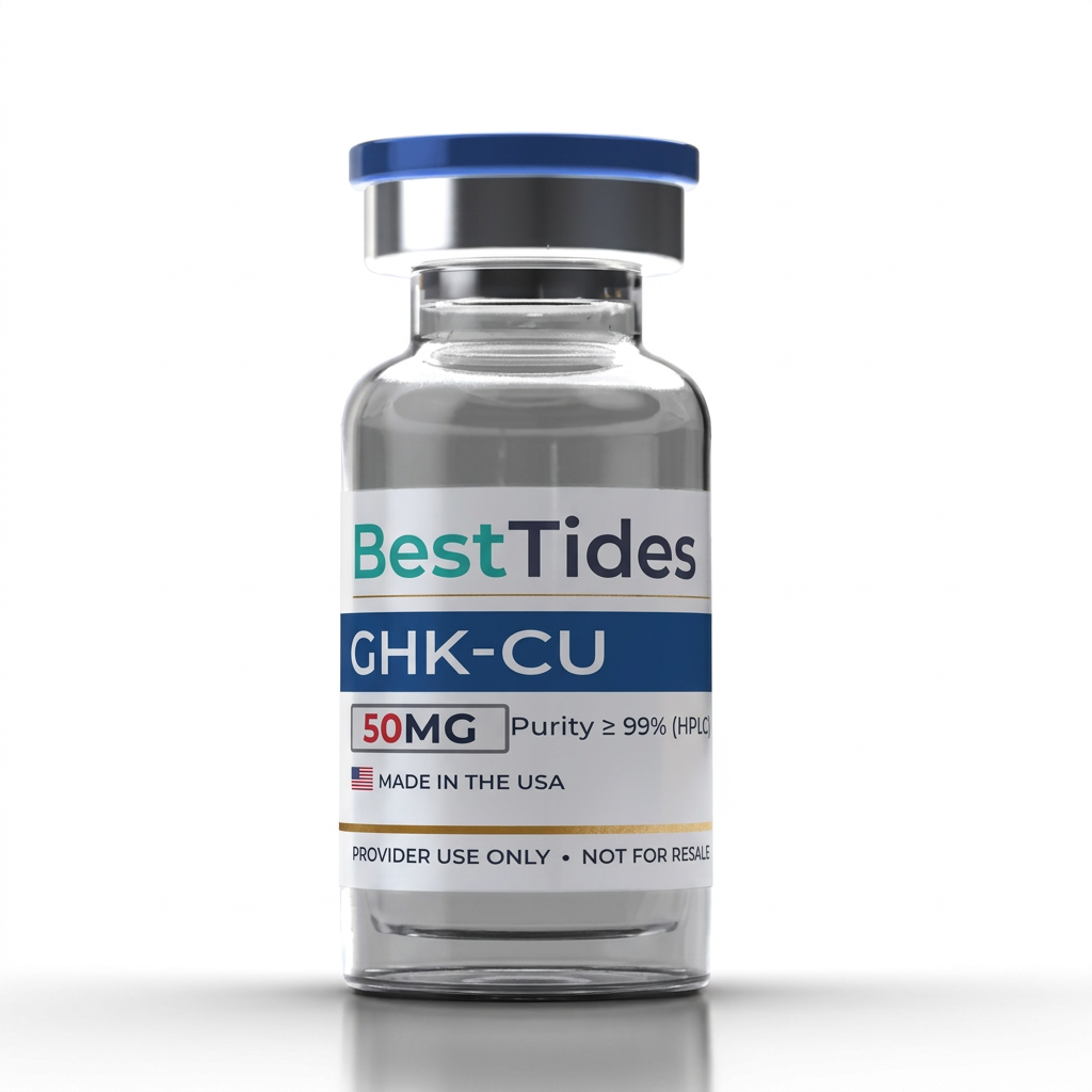 GHK-Cu copper peptide vial